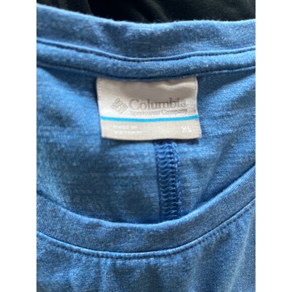 Columbia Polyester Blend Blue Tank Top Women’s Size XL - Picture 5 of 6